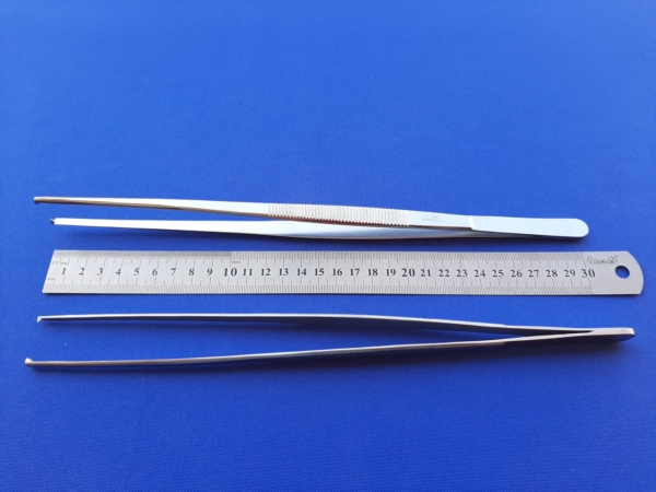 Pęseta chirurgiczna 1x2 ząbki dł. 310 mm.-MSC