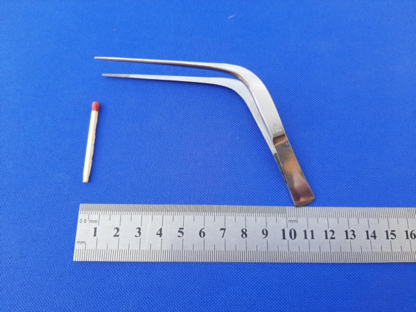 Pęseta anatomiczna laryngologiczna 120 mm Węgry