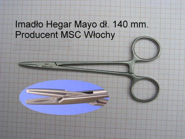 Hegar Mayo 140 mm MSC