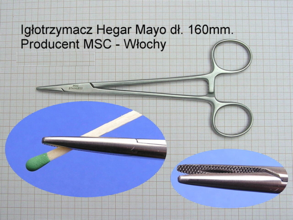 Hegar Mayo 160 mm MSC