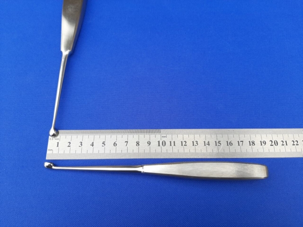 Łyżeczka kostna okrągła 8 na 190 mm